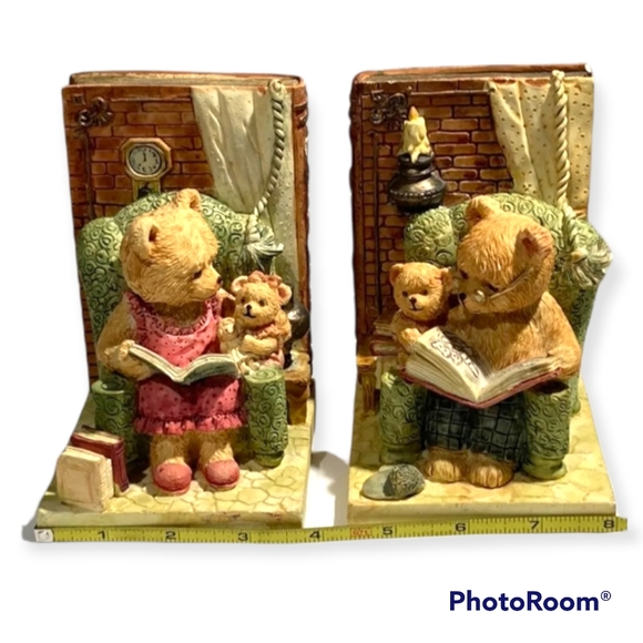 Vintage 1994 Edition Bookend Set - Picture 4 of 10